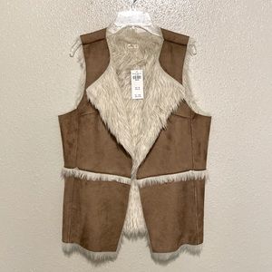 Hollister Faux Suede Vest